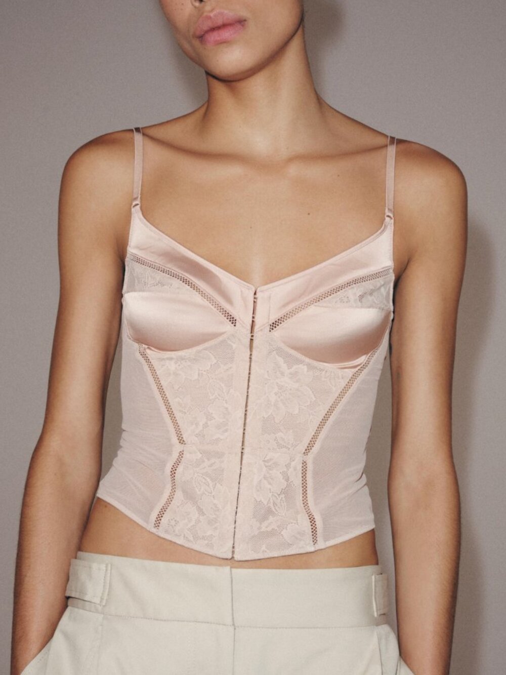 Zara COMBINATION STRAPPY CORSET